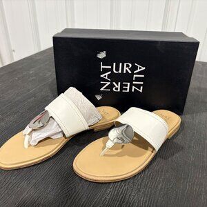 Naturalizer Women’s Block Heel Sandals – Beige | Size 7 | New